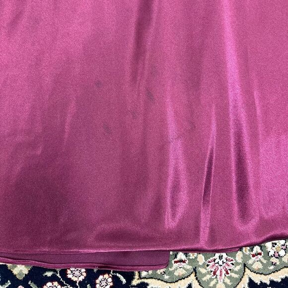 Jenny Yoo Lena One Shoulder Maxi Dress Hibiscus Size 16 - Picture 14 of 16